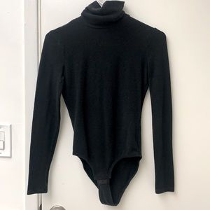 Long sleeve, turtle neck bodysuit